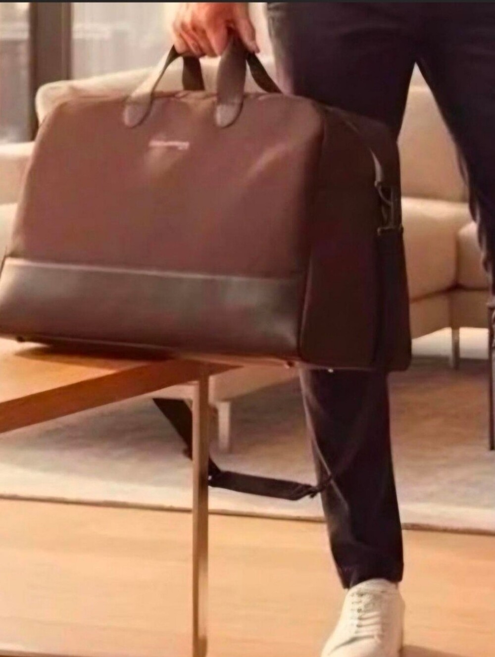 Dolce & Gabbana Dark Brown Men's Travel Bag